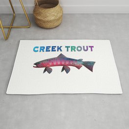 Creek Trout Rug
