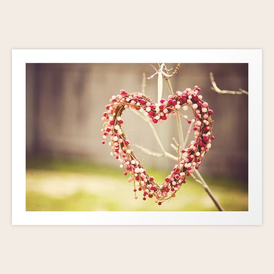 I heart you Art Print