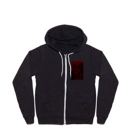 Red and Black Zip Hoodie