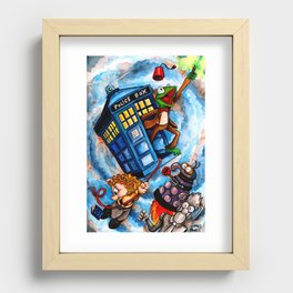 Muppet Who - The eleventh doctor. Recessed Framed Print