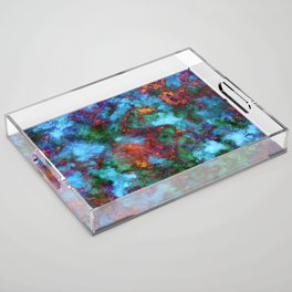 The sky and the noise Acrylic Tray