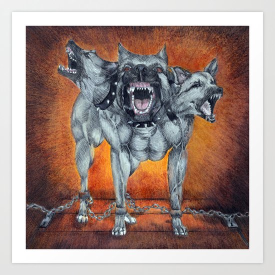 Cerberus Art Print