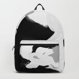 White Flower Backpack