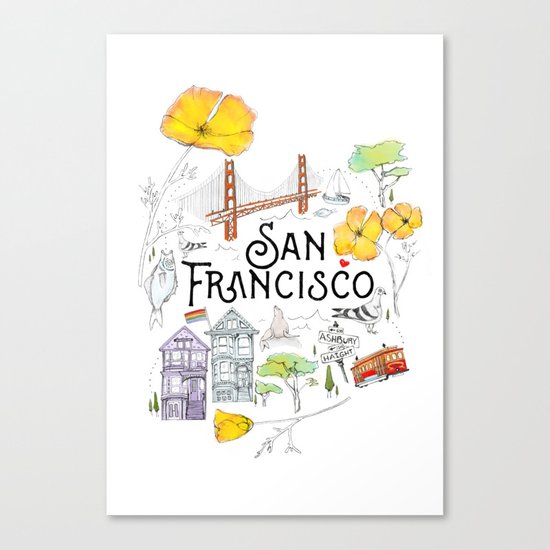 San Francisco Canvas Print