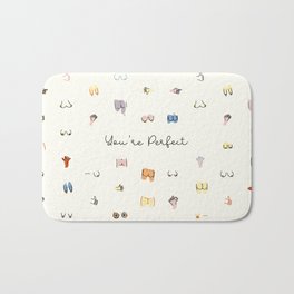You're Perfect - Butts and boobies Bath Mat