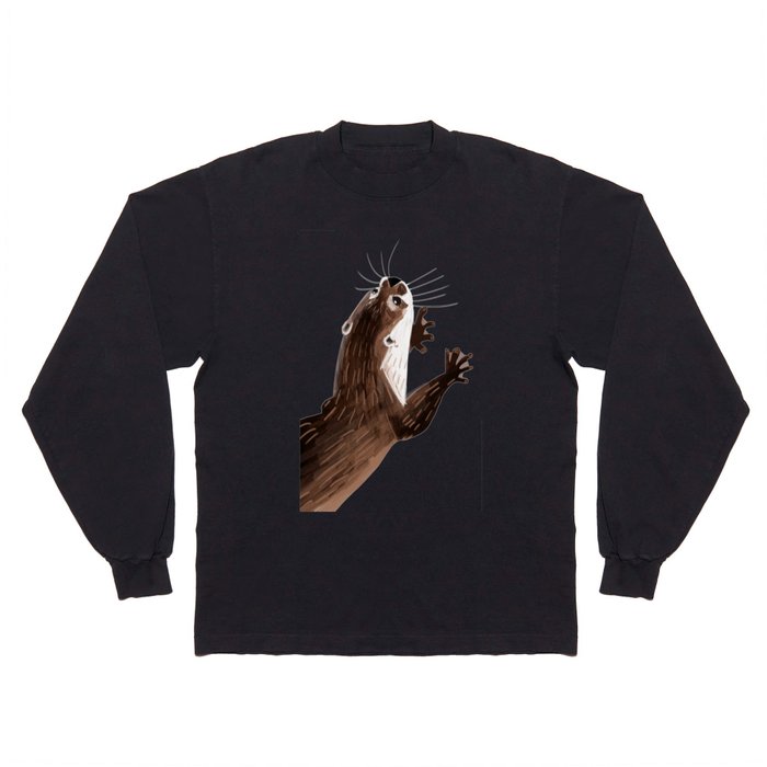 Asian small-clawed otter Long Sleeve T Shirt