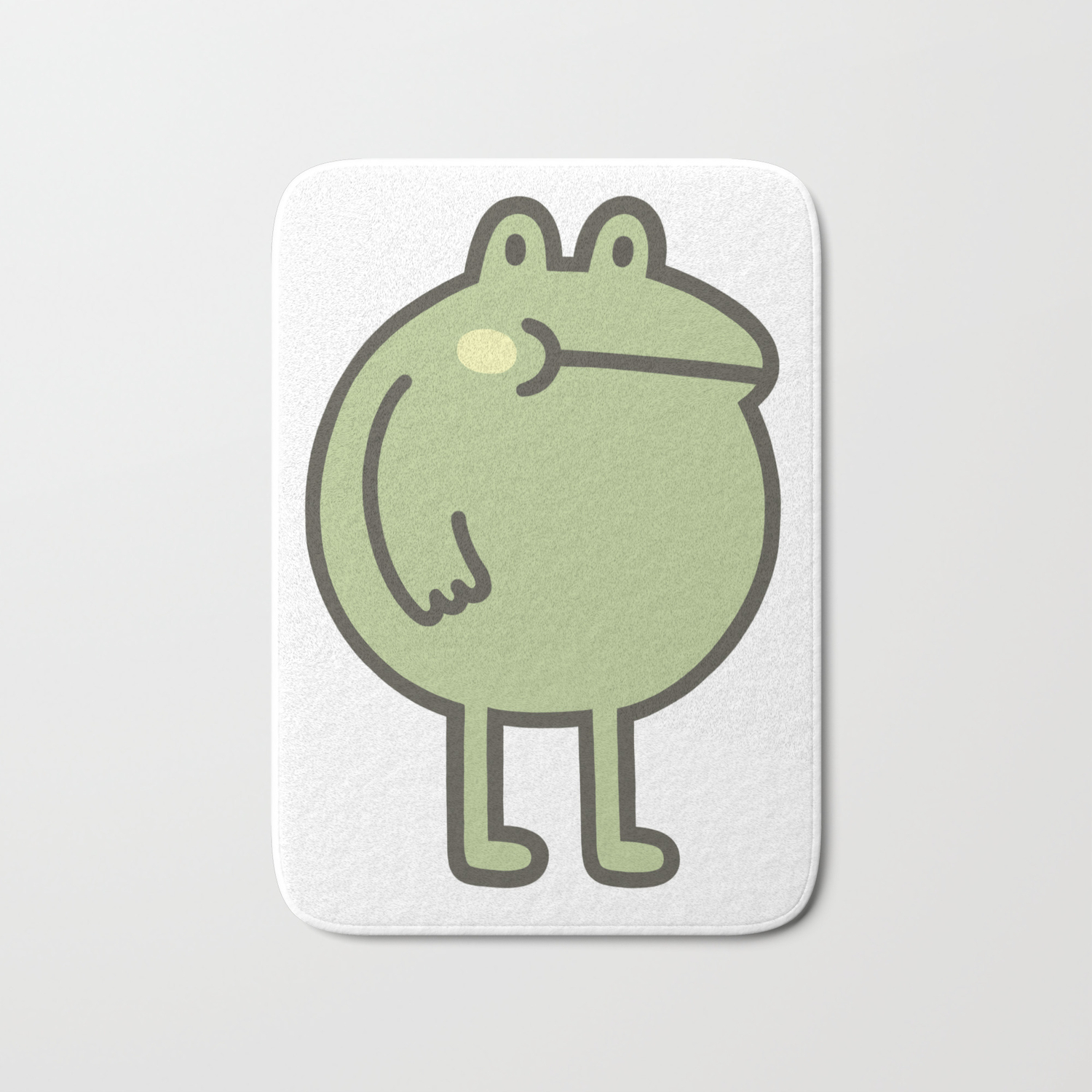 Awesome Frog Bath Mat By Chillyoctopus Society6