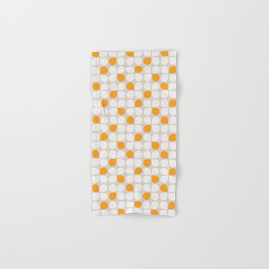 Daisy Crush Floral Pattern Hand & Bath Towel