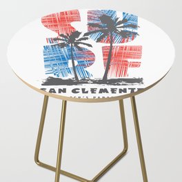 San Clemente surf paradise Side Table