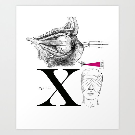 Etude - Cyclops Art Print