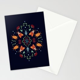 Fly into the night Stationery Cards