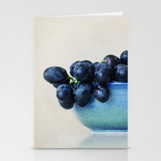 Grapes Stationery Cards