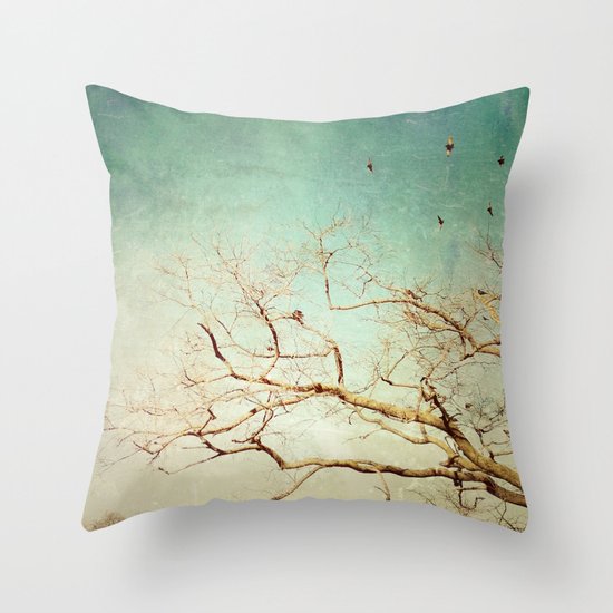 The Birds 2 Throw Pillow