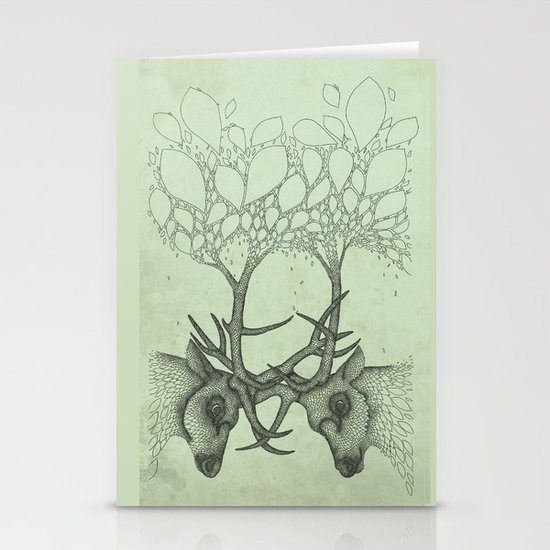 Into the Spring Stationery Cards