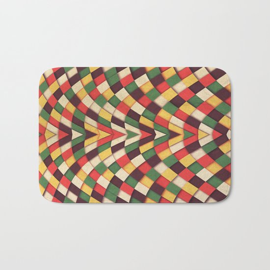 Rastafarian Tile Bath Mat