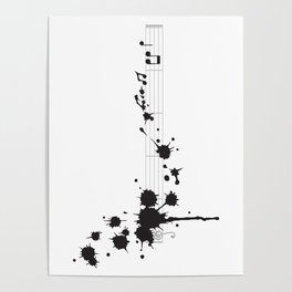 Splatter in D Minor Poster