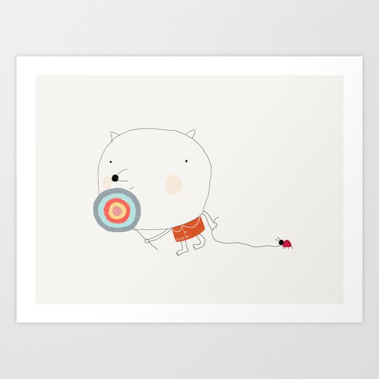 My pet Art Print