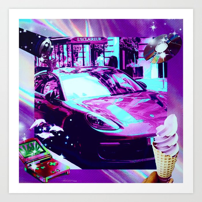 Girls Don T Like Boys Girls Like Cars And Money Art Print By