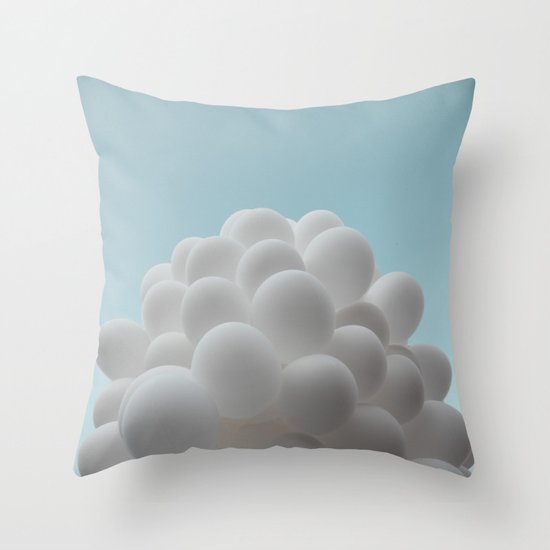 Lighter than air - balloons Throw Pillow