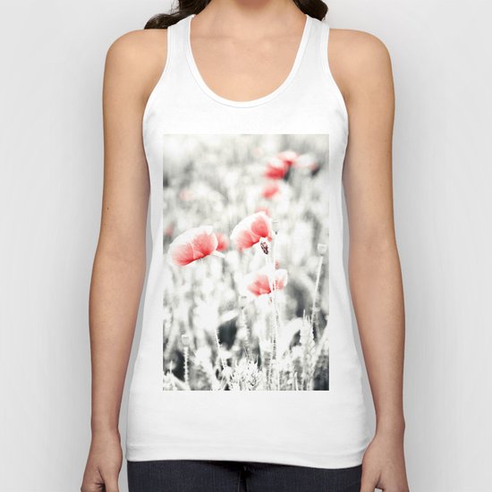 Poppy Poppies Mohn Mohnblume Flower Unisex Tank Top