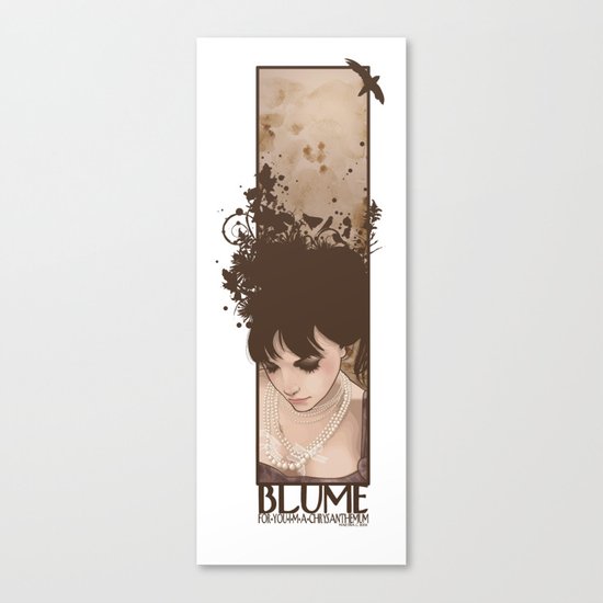 Blume Canvas Print
