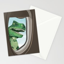 Hello! T-Rex Stationery Card