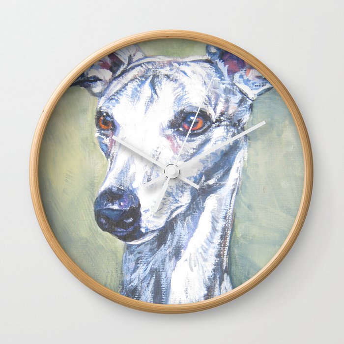 Whippet wall top art