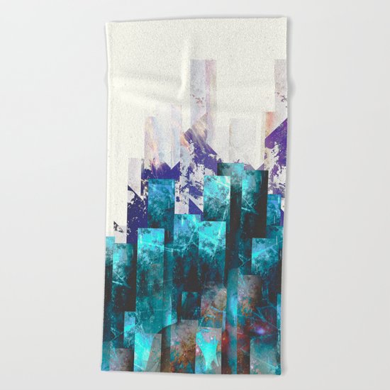 Cold cities Beach Towel