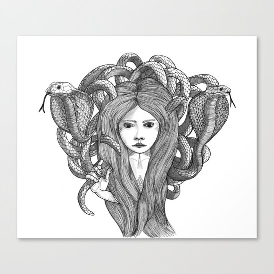Snake Charmer Canvas Print