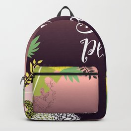 Summer Holiday Beach Please Backpack