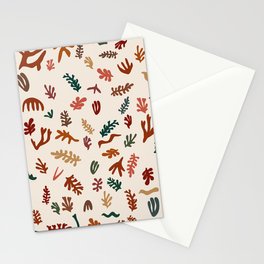 Matisse seaweed Colorful 1 Stationery Card