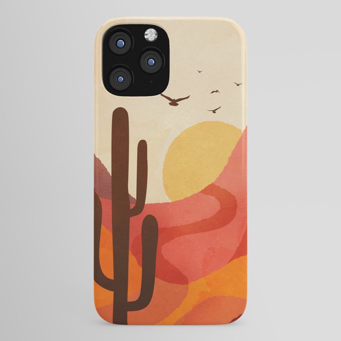 Hot Desert Day 4 iPhone Case