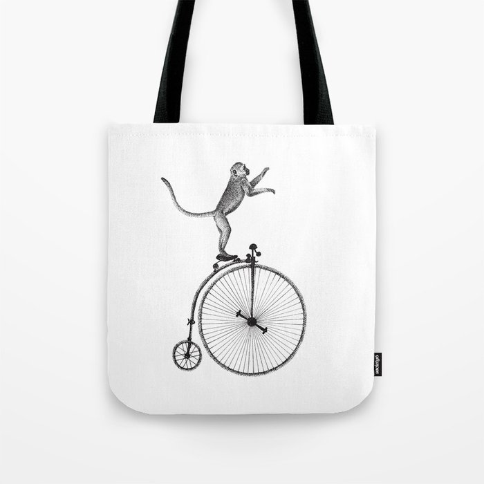 bike monkey 3 Tote Bag