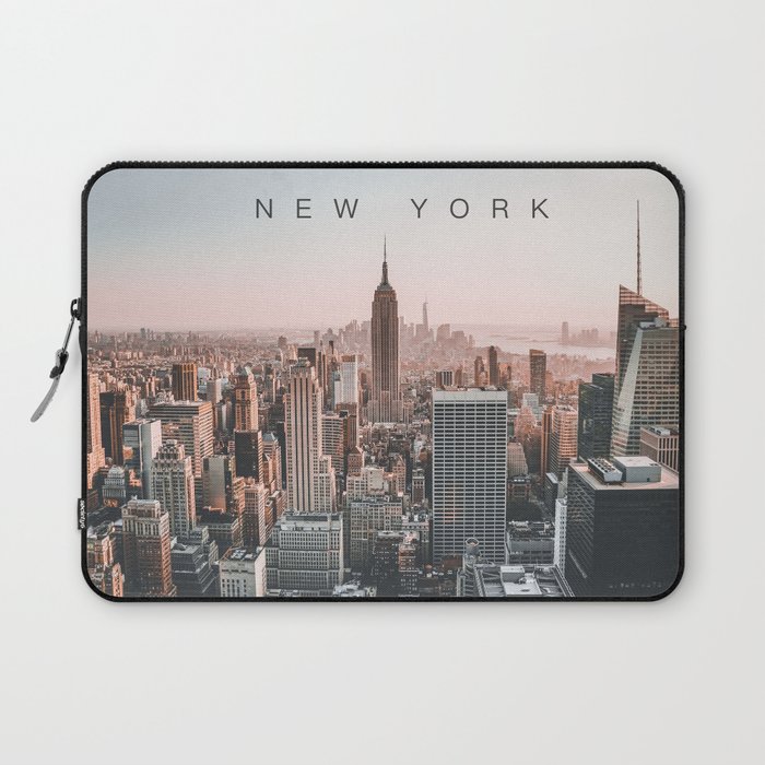 New York City Manhattan skyline Laptop Sleeve