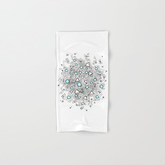 Shiny Bubbles Hand & Bath Towel