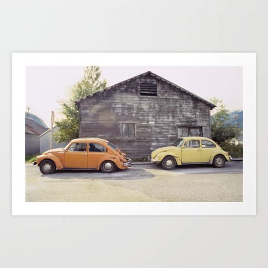 Skagway Alaska Scene Art Print