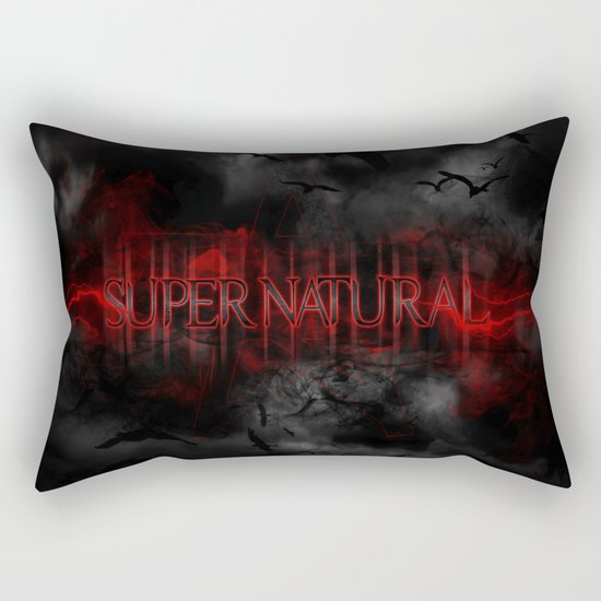 Supernatural darkness Rectangular Pillow