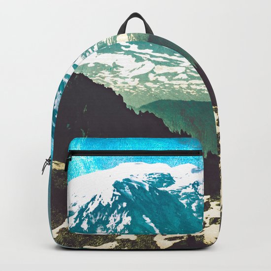 Mt Adams from Mt Rainier Washington State Backpack
