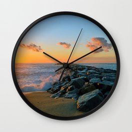 Inlet Sunrise Wall Clock
