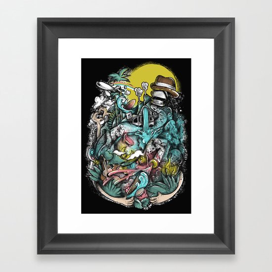 RoadTrip Framed Art Print