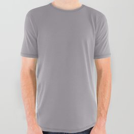 Jet Gray All Over Graphic Tee