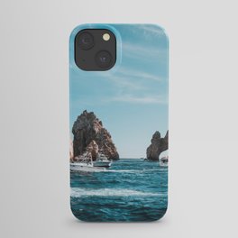 Mexico Photography - Ocean Surrounded By Majestic Hills iPhone Case
