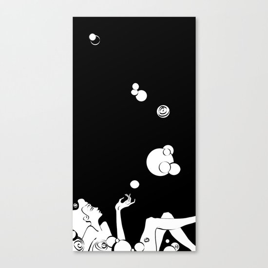 bubble Canvas Print