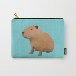 Capybara Polygon Art Carry-All Pouch