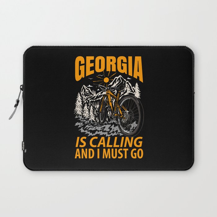 Visiting Georgia Gift Laptop Sleeve