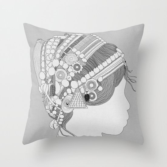 A TRIBE CALLED WOMEN Throw Pillow
