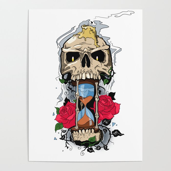 Memento mori Poster by freedezigner | Society6