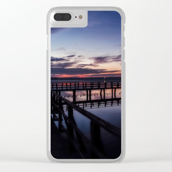 Spring Lake Clear iPhone Case