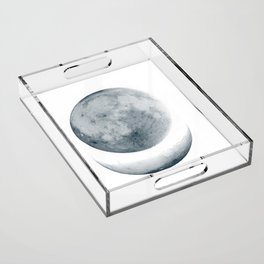 Blue Moon Acrylic Tray
