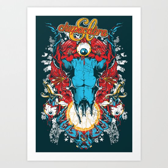 El Chupacabra Art Print